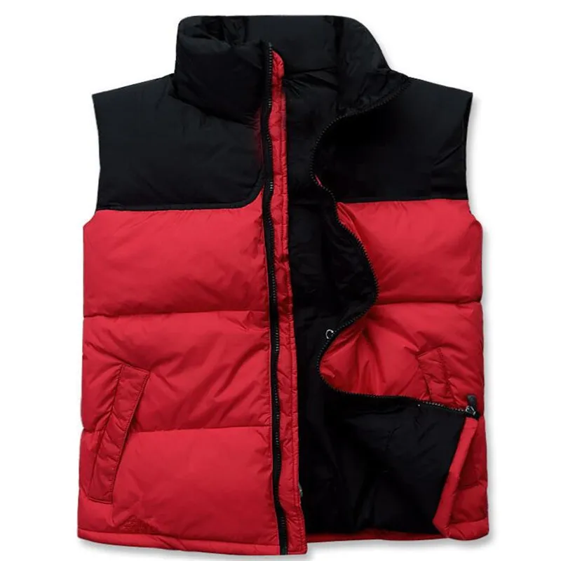 Mens Down Vest Mannen Dames Winterjas Jas Hoge Kwaliteit De Casual Vests Grootte S-XL