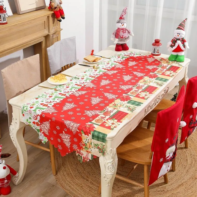 Tapetes almofadas de Natal decorações de mesa corredores Creative café restaurante desktop