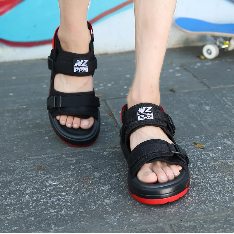 2021 Summer Fashion Womens Mens Casual Sports Sandals Shoes Outdoor Sport Sneakers Black Red Size 38-45 Code 52-552