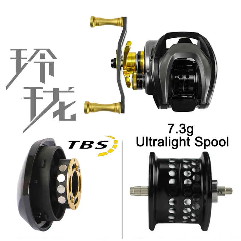 LINGL BFS FINESSE Ultralight Baitcasting Okuma Reels 7.3g Spool