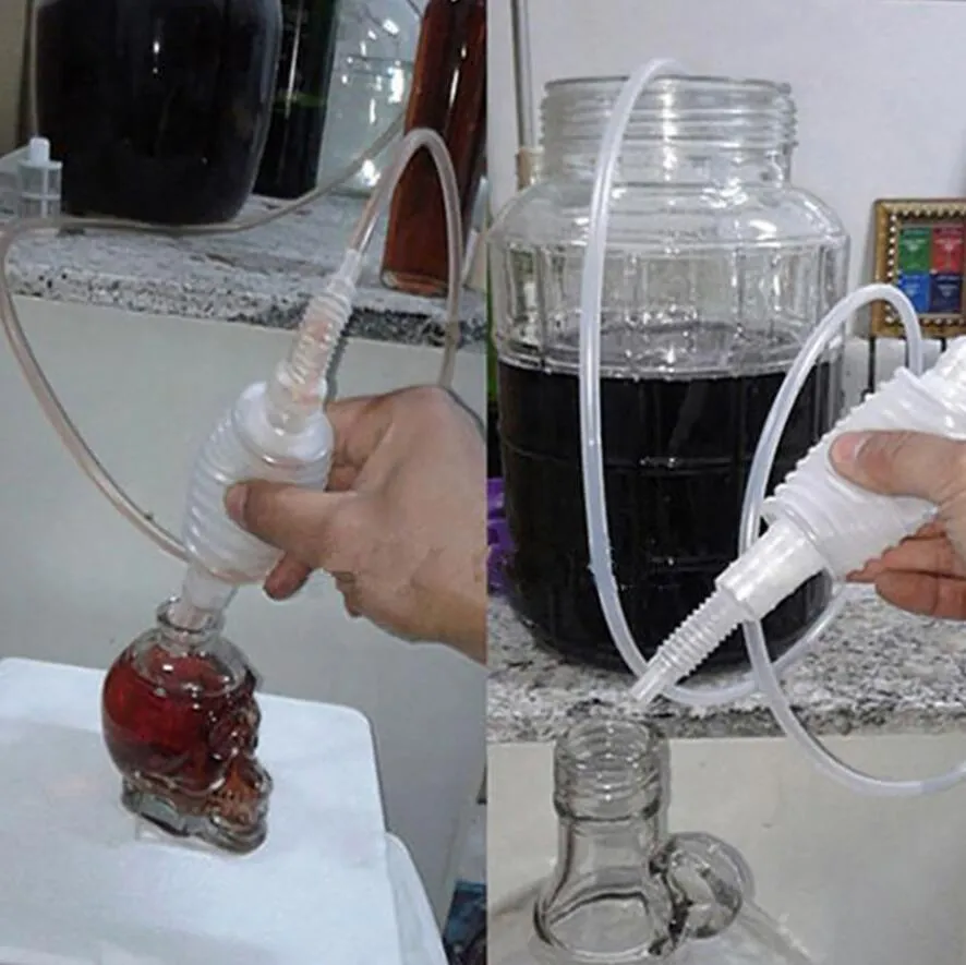 New 2M Home Brewing Siphon Hose Wine Beer Making Tool Brewing Food Grade Materials Plastic Beer