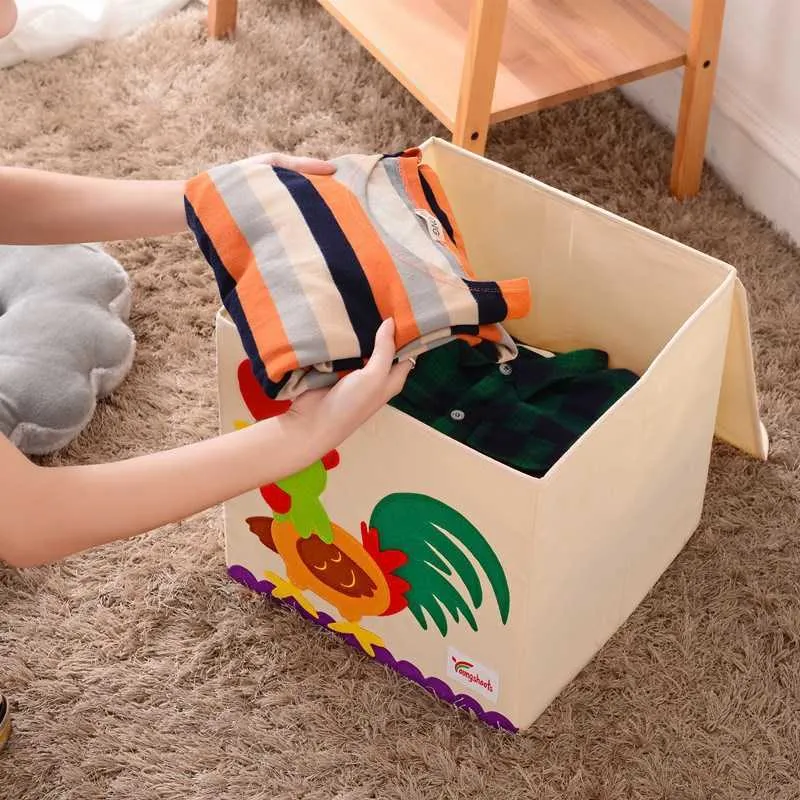 Nette Cartoon Gefaltet Auto Organizer für Kinder Multi Tasche