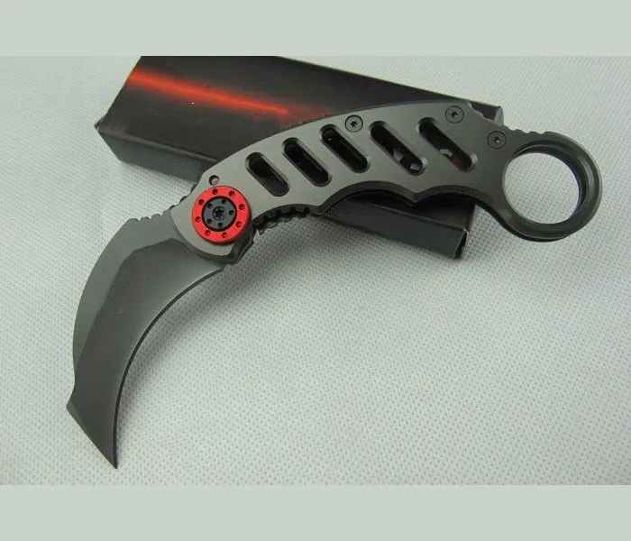 Mts Crescent Claw Karambit Knife MK1 MK2 Tactical Rescue Pocket Folding Claw Knife Hunting Fishing EDC Survival Tool Knives