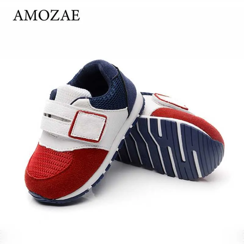 2021 Nieuwe Kinderschoenen Sneakers Kid Tennis Sport Mesh Schoenen Lente Meisjes Baby Jongens Casual Schoenen voor Kinderen Peuterschoen G1025