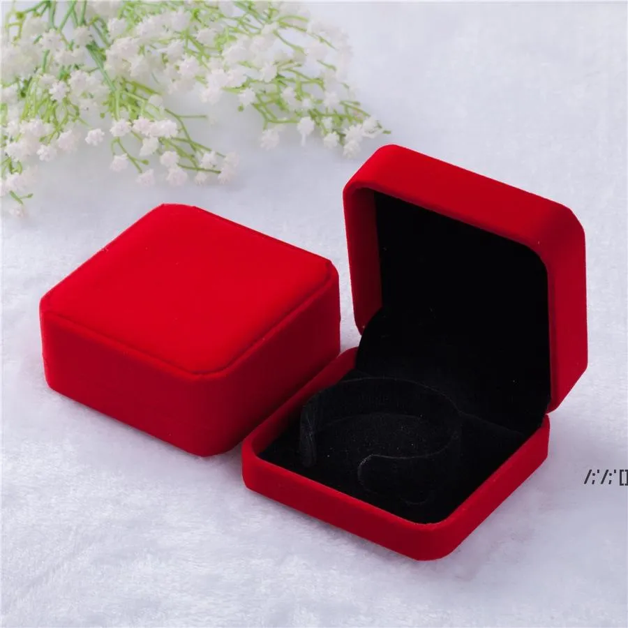 Woodstorming — Wooden wedding ring box - Woodstorming box for two rings -  ring bearer box - ring display