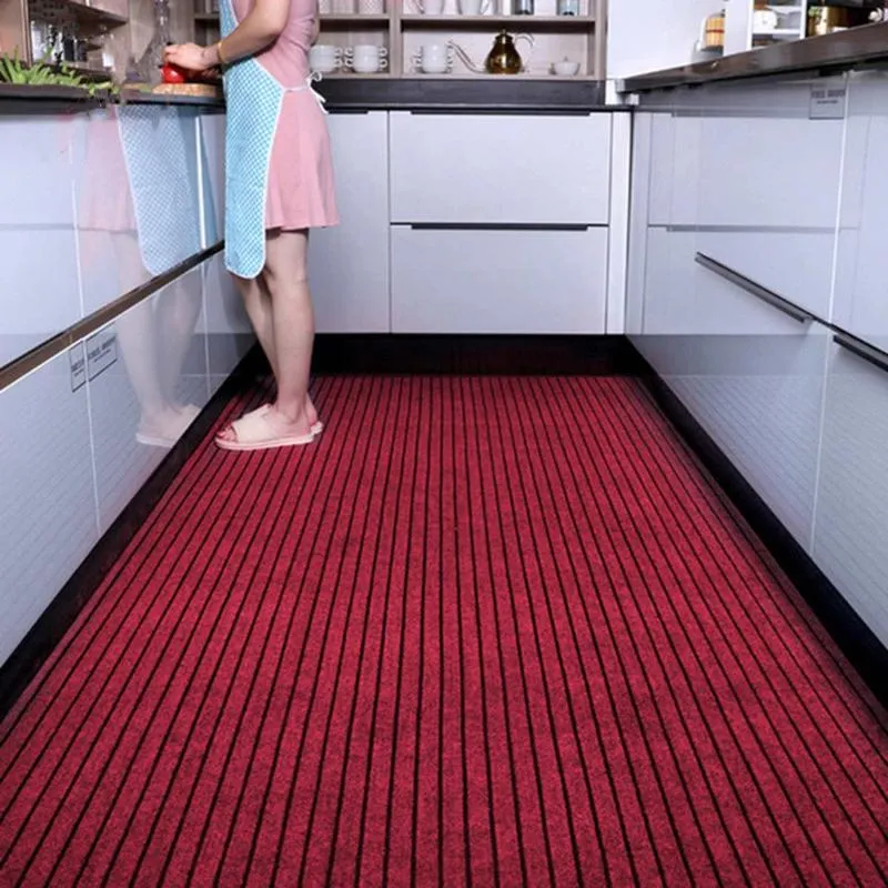 Tappeti anti scivolo antiscivolo lungo tappetino da cucina lavabile zerbino  anteriore coperta all'aperto resistente in gomma esterna pavimento tappeto