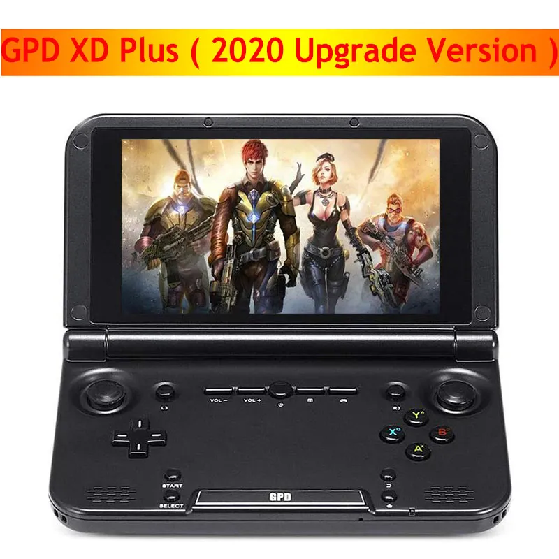 GPD XD Plus Lecteur de jeu portable Console de jeu rétro portable PS1 N64 ARCADE DC Écran 5 pouces Android CPU MTK Prise gratuite EU AU US