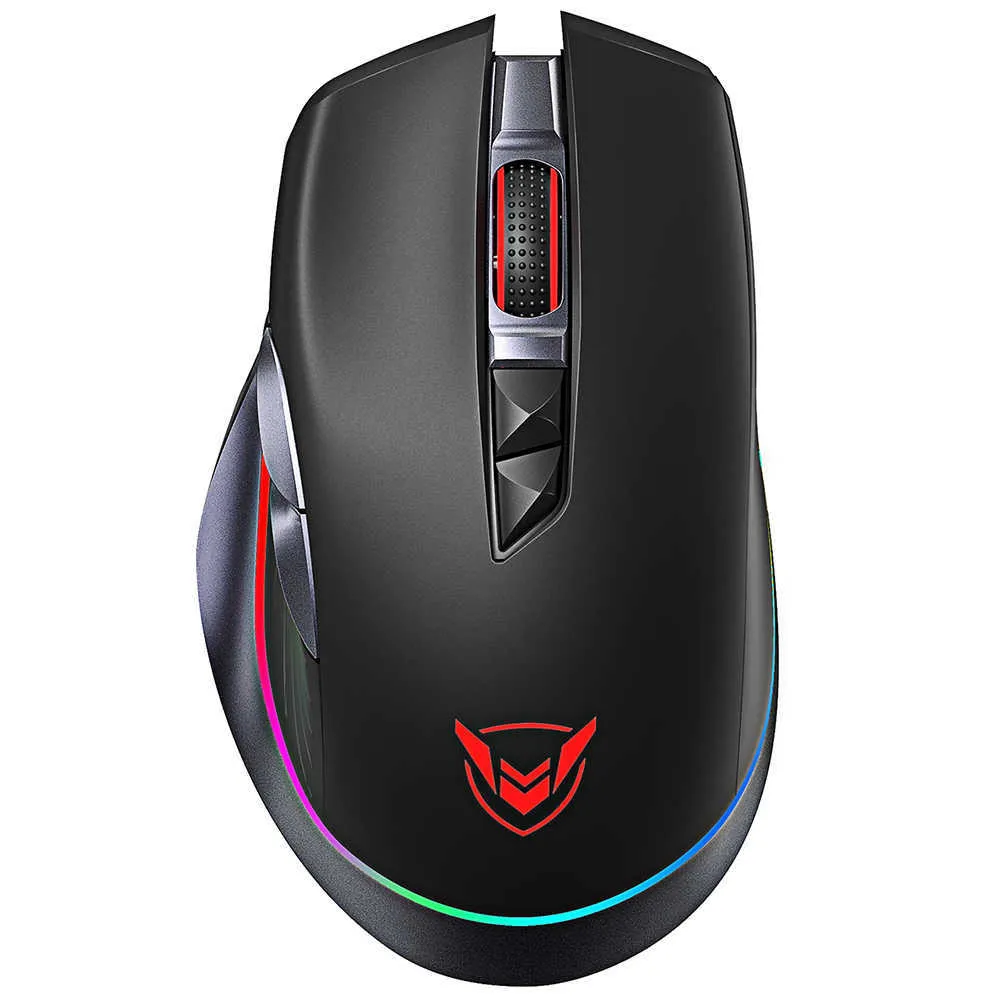 PICTEK PC255 Gaming Mouse Wireless 10000 DPI RGB Mouse Rechargeable Ergonomic Computer Mice With 8 Programmable Buttons For PC (7)