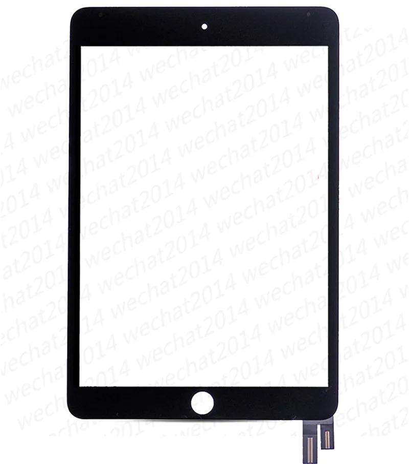 10st OEM Pekskärmsglaspanel med digitizer ersättning för iPad Mini 4 2015 A1538 A1550