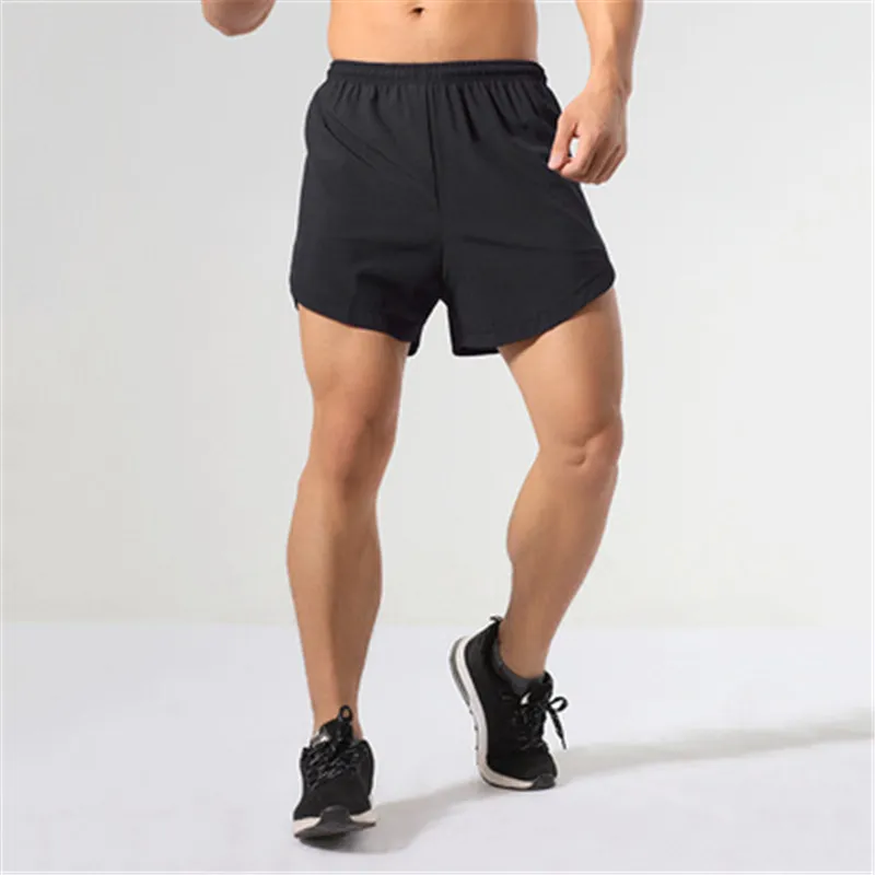 Gymkläder L102 Mäns Fitness Sport Shorts Running Casual Quick-Torka Professionella Elastiska Training Sportbyxor