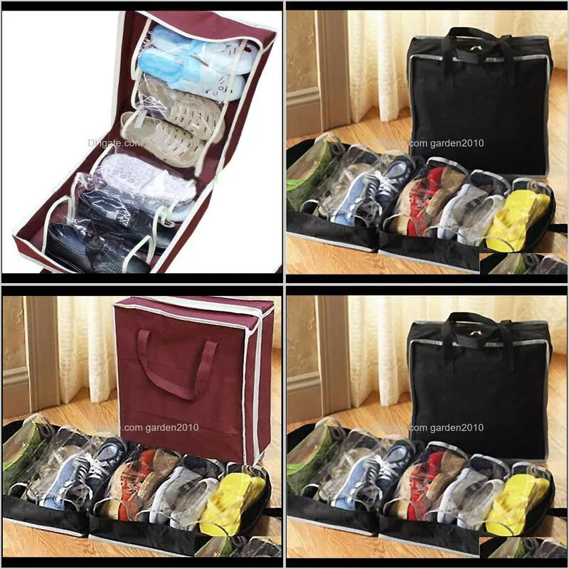 portable shoes travel storage bag organizer tote luggage carry pouch holder household storage/home textile/tools
