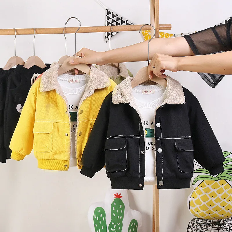 베이비 여자 코트 패션 아이 소년 재킷 겨울 유아 코트 어린이 따뜻한 겉옷 신생아 아기 옷을위한 신생아 재킷