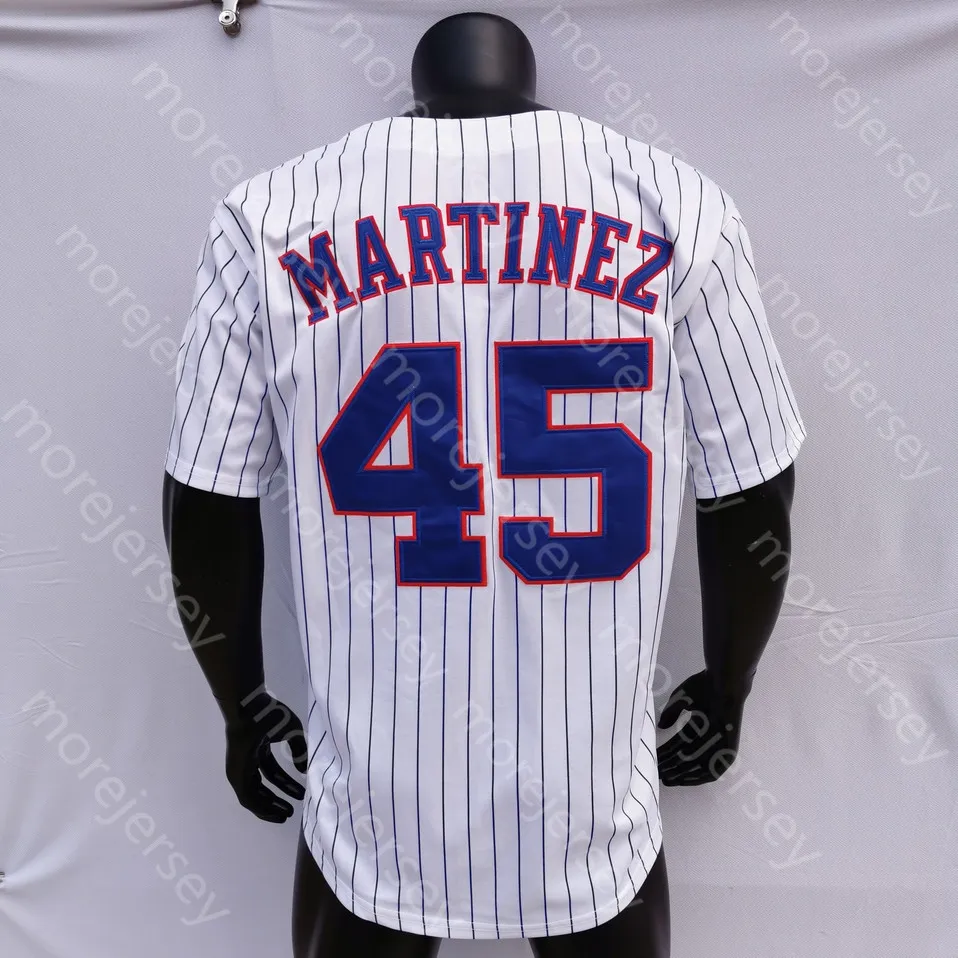 Pedro Martinez Mlb 45 On Jersey Mitchell Ness 