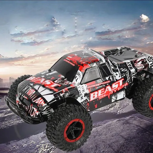 RC Off Road Remote Control Car Charging Big Foot Climbing Toys