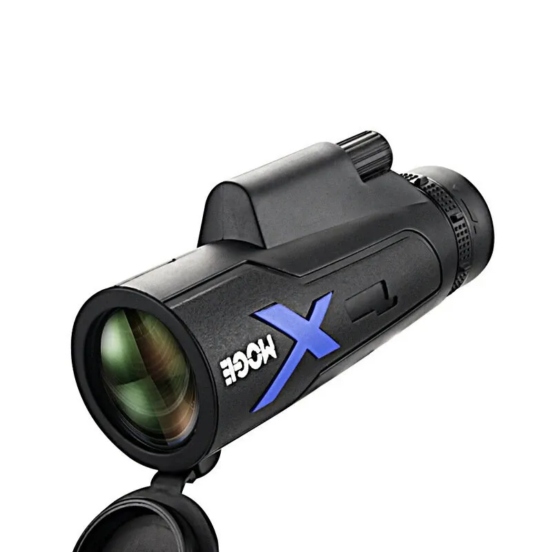 Moge 50x60 HD-vergroting Telescoop met statief telefoon Clip Zoom Zoom Monoculaire Outdoor Militaire Hunting Spyglass
