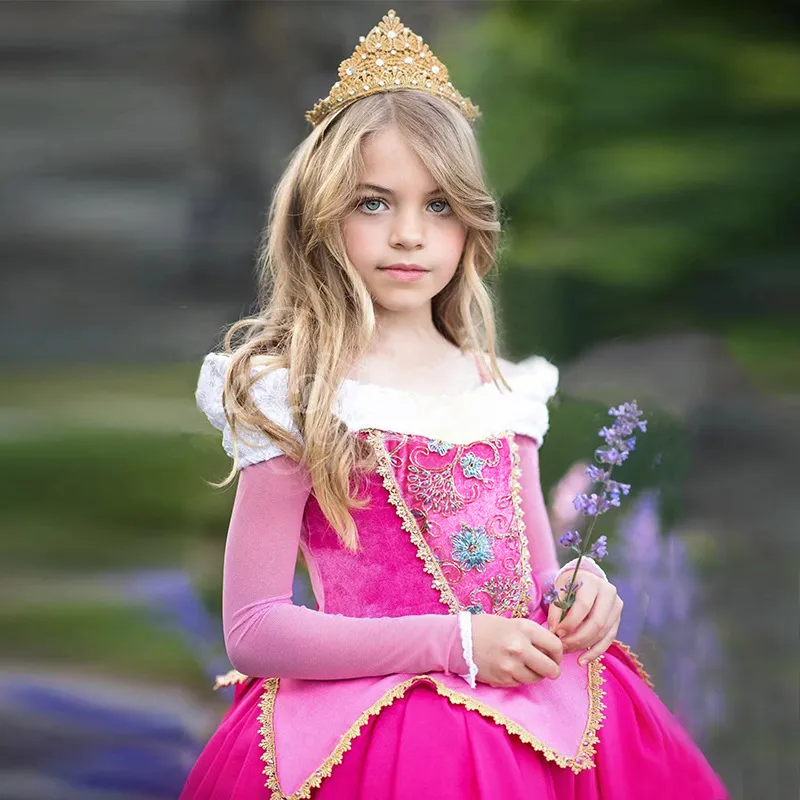 Princess Dress 2019 Vestidos Children Off Shoulder Clothes Robe