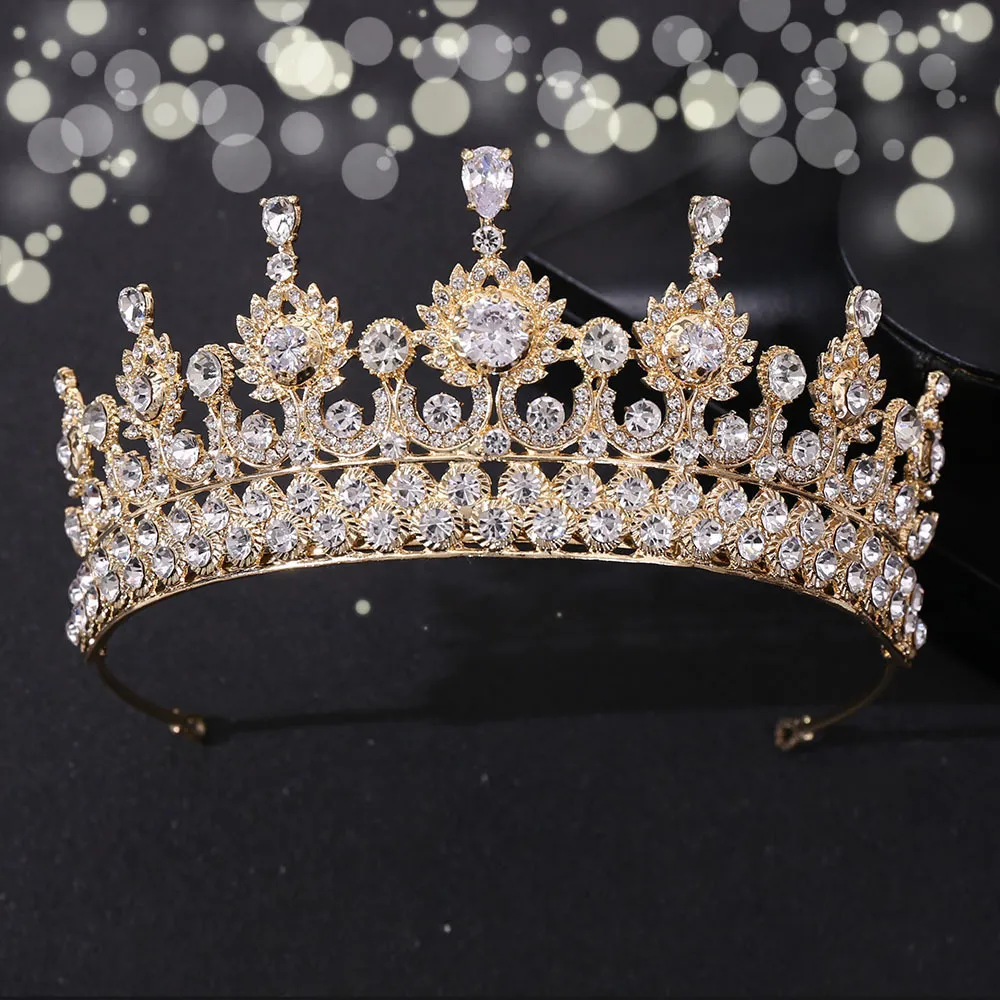 Crystal Bridal Tiaras And Crowns Rhinestone Headband... From  display picture 1