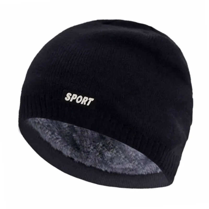 skullies beanies الرجال الشتاء القبعات ل wome محبوك قبعة الجمجمة قبعة الفراء gorras bonnet الرياضة الذكور الدافئة سميكة ski أوم قبعة قبعة قبعة