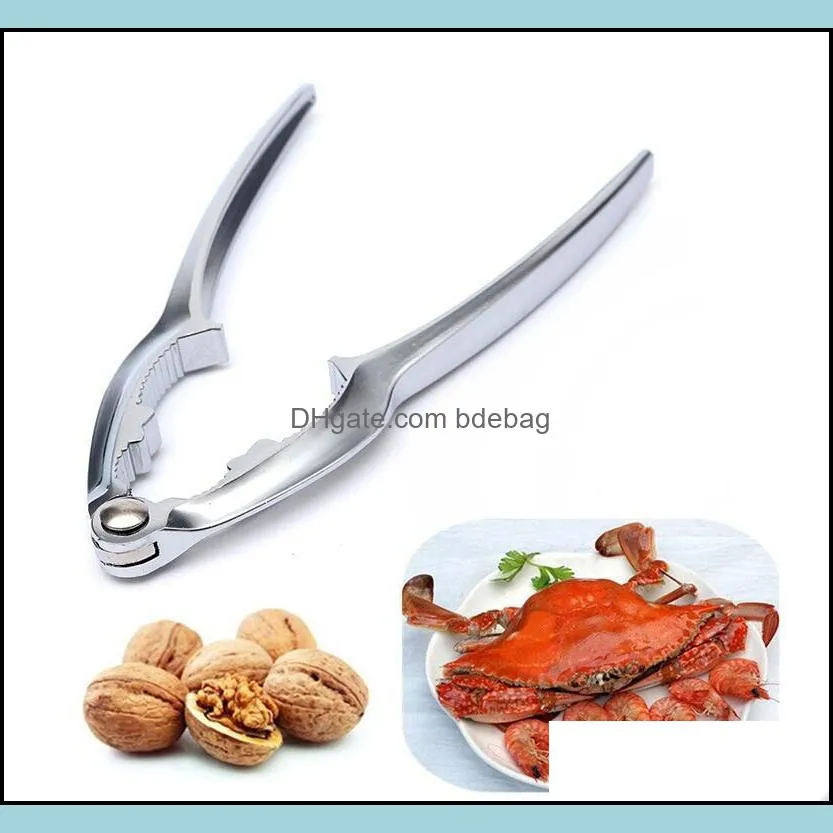 Durable Strong Zinc Alloy Quick Walnut Cracker Nutcracker Sheller Nut Opener Practical Kitchen Tool Easy To Use