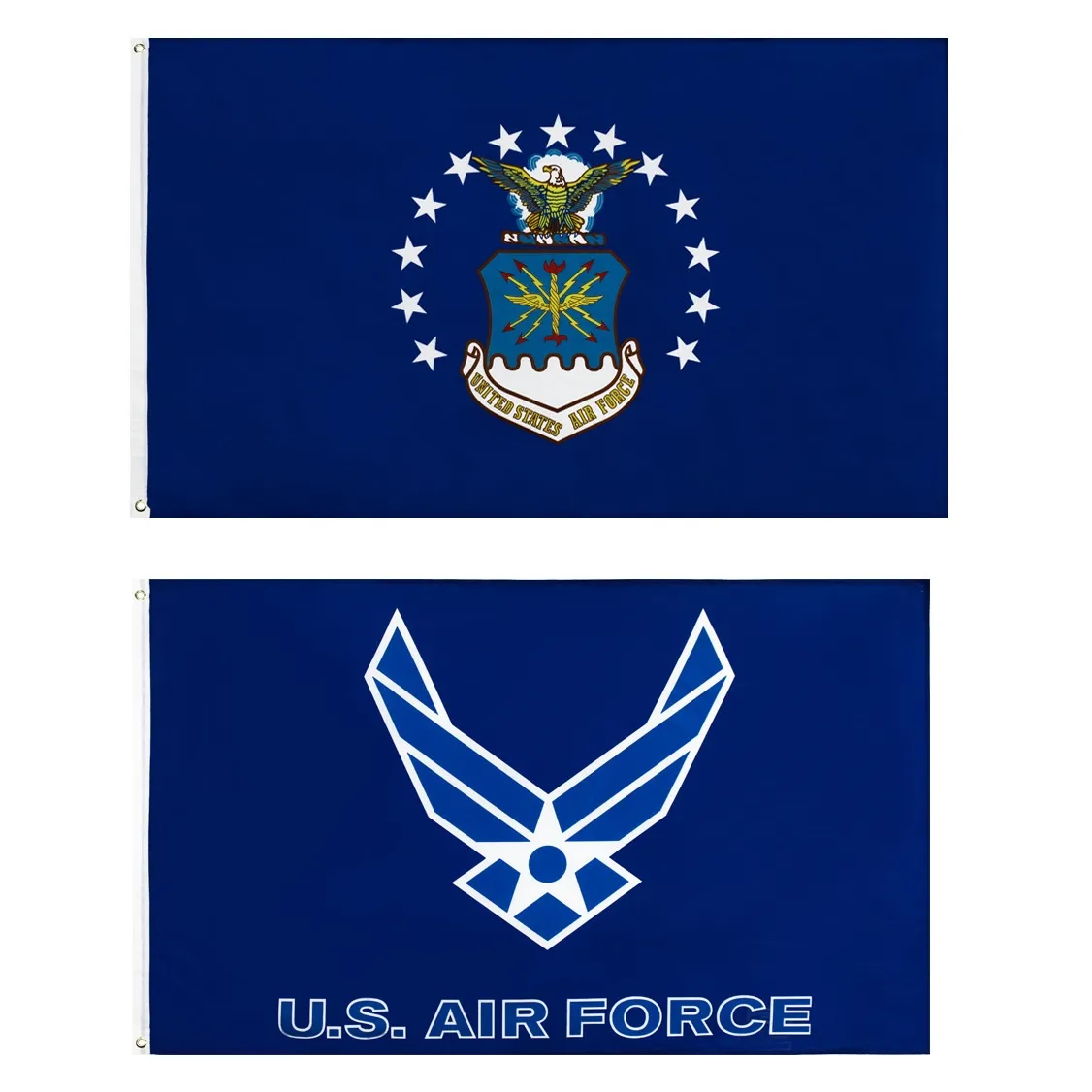 Флаг американских военнослужащих оптом Высококачественные полиэфирные печатные флаги США Airforce военные