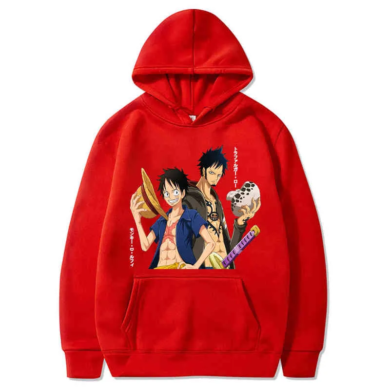 Felpa Con Cappuccio Anime One Piece - Unisex Con Stampa 3D Di Luffy E Ace, 100% Poliestere - Foto 5