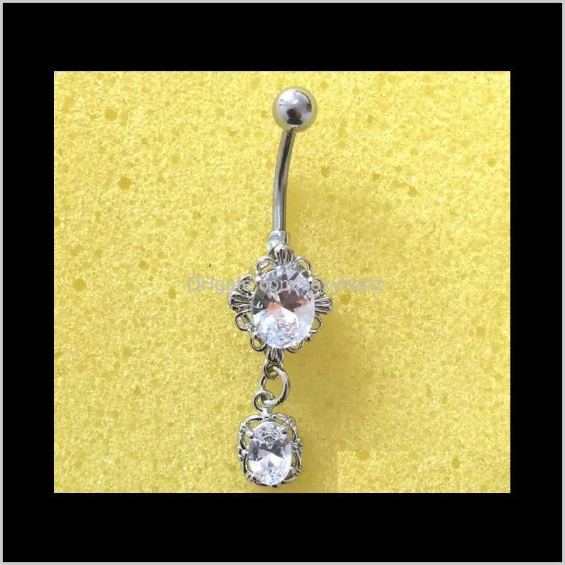 d0001 (1 color) belly style ring style belly button ring navel rings body piercing jewelry dangle accessories fashion charm retail