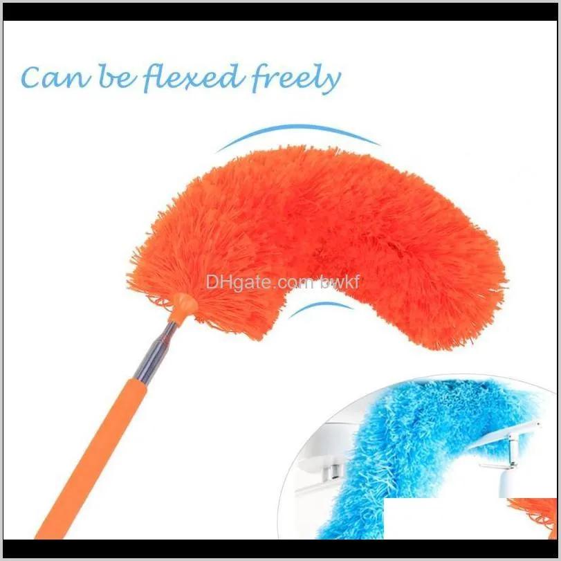 2020 adjustable microfiber dusting brush extend stretch feather home duster air-condition car furniture household cleaning brush