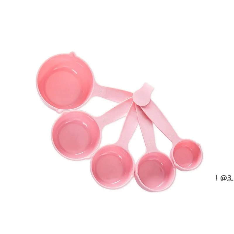 NUOVO5pcs cottura misurini set utensili da cucina bilancia misurino sale paletta grammo cucchiaio latte in polvere condimento cucchiai set EWE6659