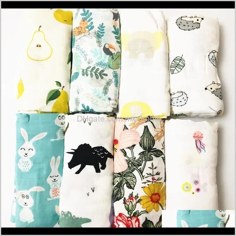 muslin blankets baby muslin blanket swaddle bamboo cotton newborn baby bath towel swaddle blankets multifunctions baby wrap 201109