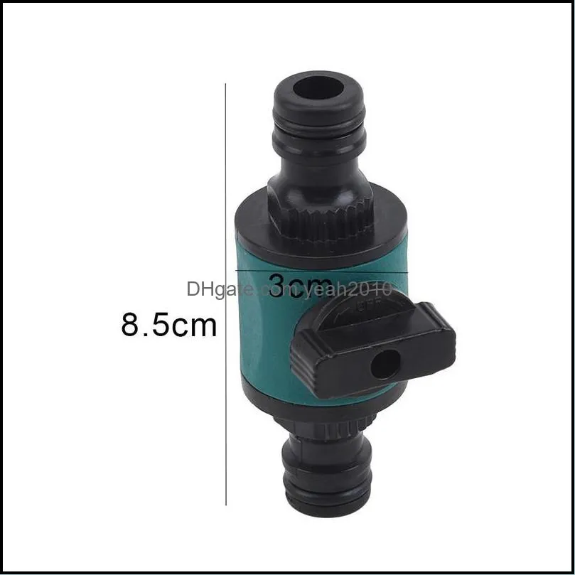 Watering Equipments Water Pipe Connection Control Valve Threaded Garden Irrigation System Quick Coupling Accessories Gardening