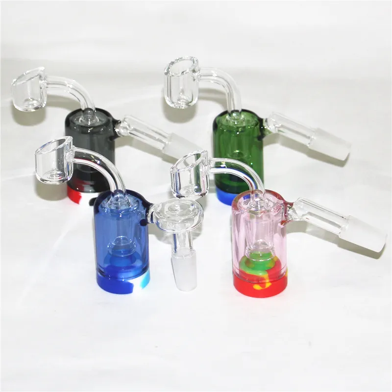 Bong Akcesoria do palenia Drop Drop Drop Adapter 14mm Mężczyzna Kobieta 18mm Ash Catcher Ratowanie Oil Platform Oil DAB Szklane Rury Wodne Miska Bubbler