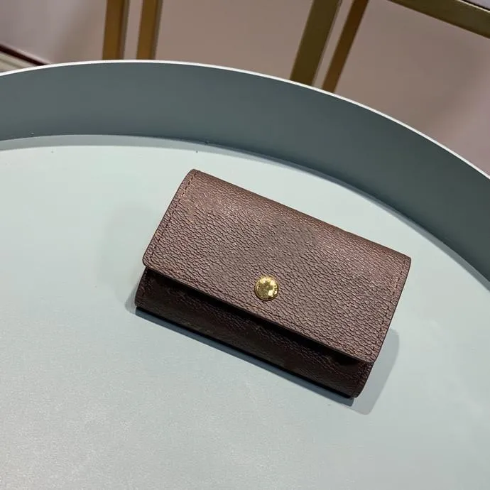 luxurys designer bags men&women fashion top high quality key case wallet 6 keychains purse N62630 M62630 M60701 M64421