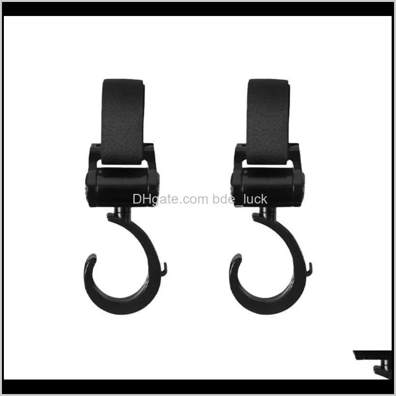 2pcs Stroller Hooks Multi Purpose Hook Clips On Any Baby Travel Systems Secure Purses Diaper Bags Vividly Parts & Accessories