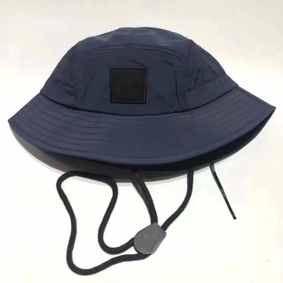 20FW Men039s e Women039S Nylon Fisherman Hat Stone Running Outdoor Street Sun Shading Anti -Fishing Hat Seaside6758636