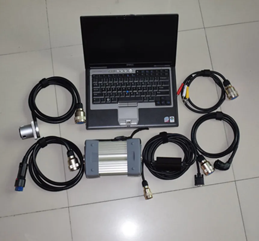 Mejor calidad MB STAR C3 con Laptop D630 mb C3 Software ssd 2014.12 para mb cars trucks herramienta de diagnóstico