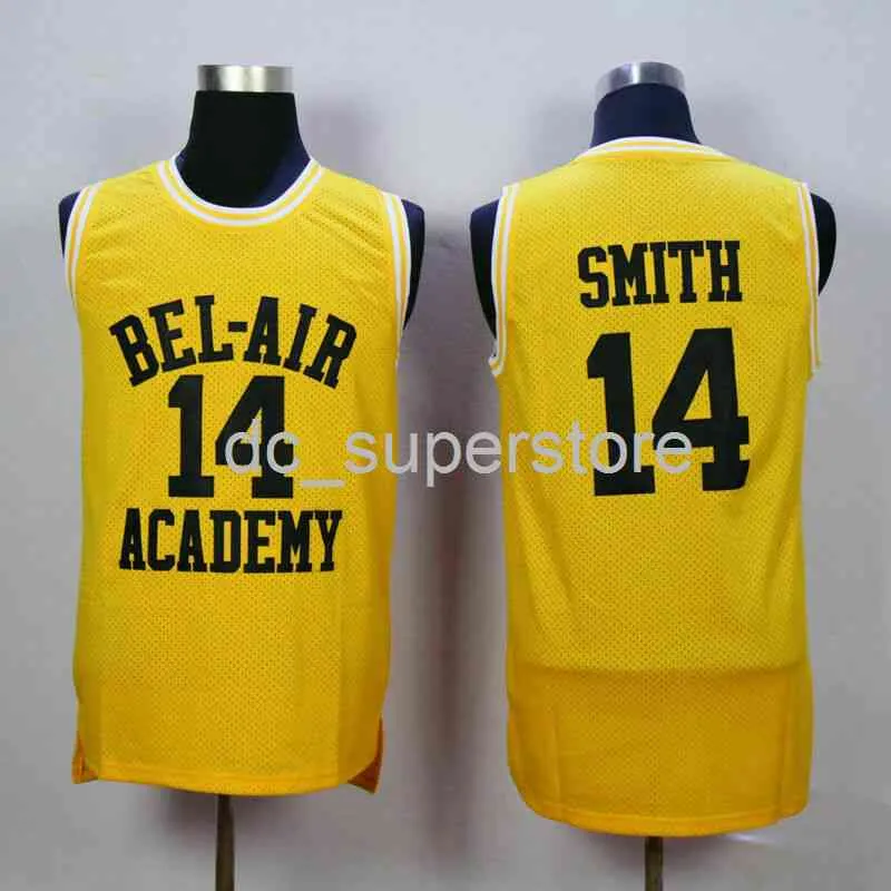 The Fresh Prince of Bel Air Academy #14 Will Smith Basketball Jersey Jersey Men Men Women Youth Basketball Jersey XS-6XL