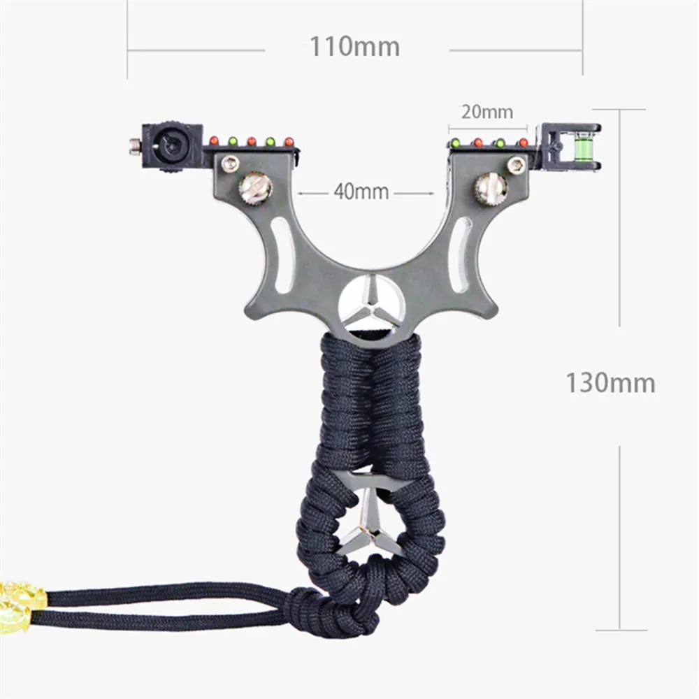 Nowa żywica Slingshot Laser na podczerwień Miernik poziomu Śruba Sprężyna Szybka konstrukcja ciśnienia Nadaje się do początkującego Slingshot Outdoor Shootingt, Losowy kolor