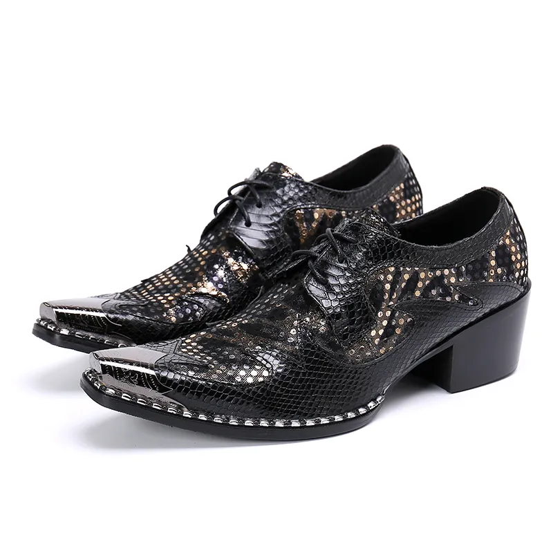 Scarpe stringate deals tacco alto