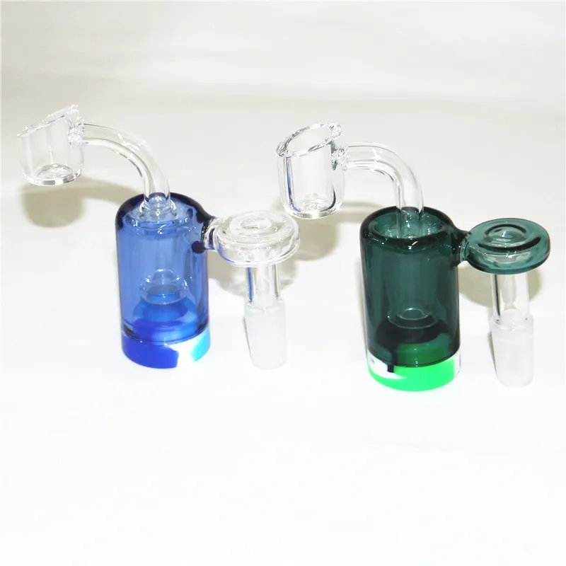 Shisha-Glas-Aschefänger, Recycler, Aschefänger, 14 mm, 18 mm, männlich, weiblich, Perkolator-Schüssel-Adapter, Raucherzubehör für Glasbongs mit Quarzknaller