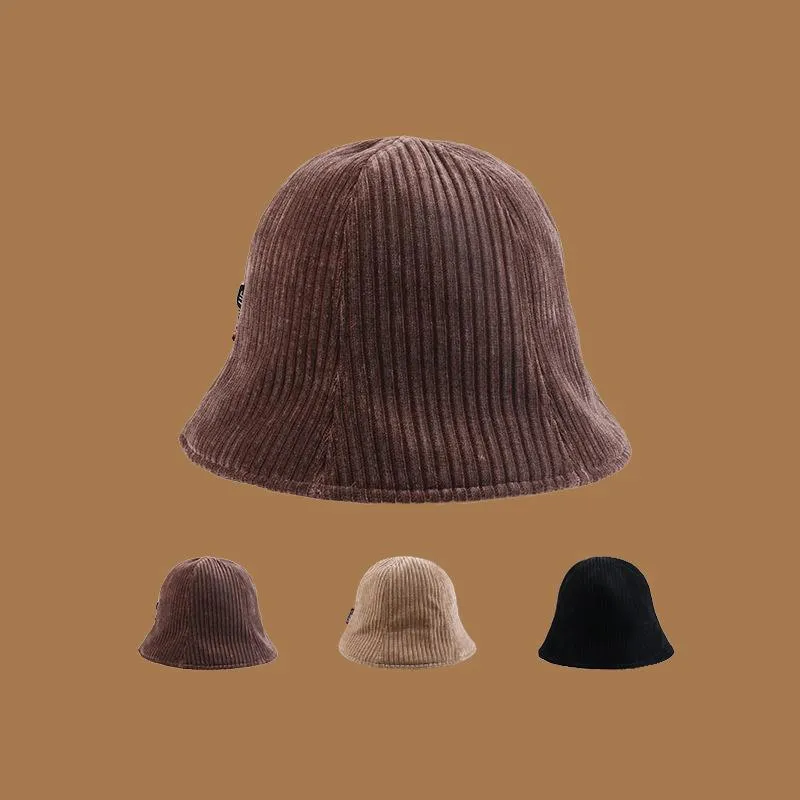Berets 2021 Panama Warm Winter Women's Bucket Hat For Teens Felt Wool Girl Sautumn And Fashion Fur Black Hip Hop Cap