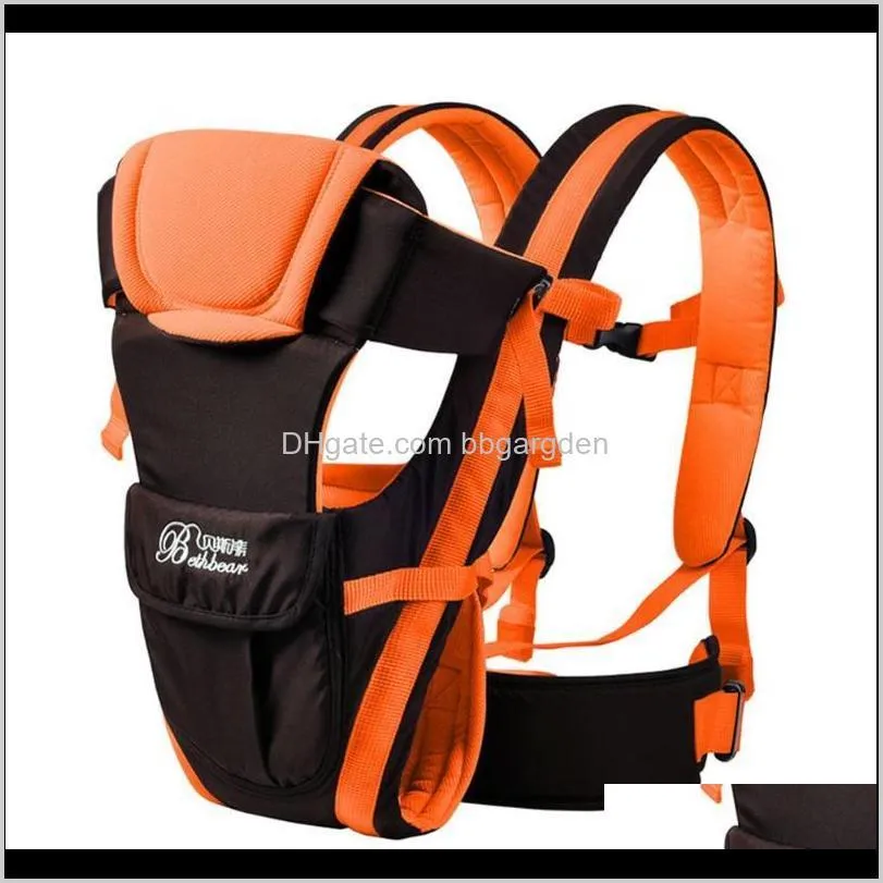 newborn baby front carrier adjustable infant safety buckle pouch wrap soft toddler sling carrier baby four position lap strap1