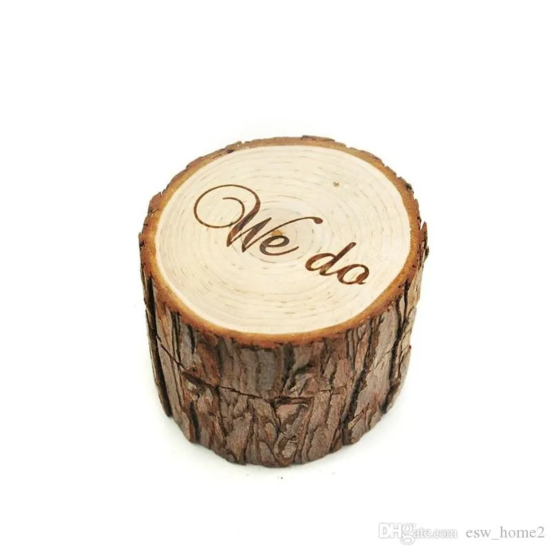 Wedding Rings Bearer Box Rustic Proposal Ring Boxes Engagement Box Wooden Rings Box Wedding Gifts Party Favor