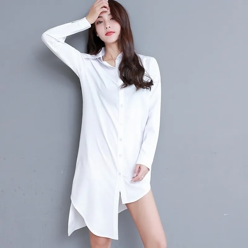 Chemise blanche hotsell longue femme