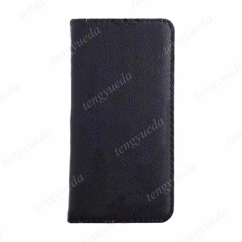 Étuis de téléphone portable de portefeuille de mode pour iPhone 15 15pro 14 14pro 14plus 13 12 11 pro max XS XR Xsmax 7 8 plus Porte-cartes en cuir gaufré de luxe Couverture de téléphone design