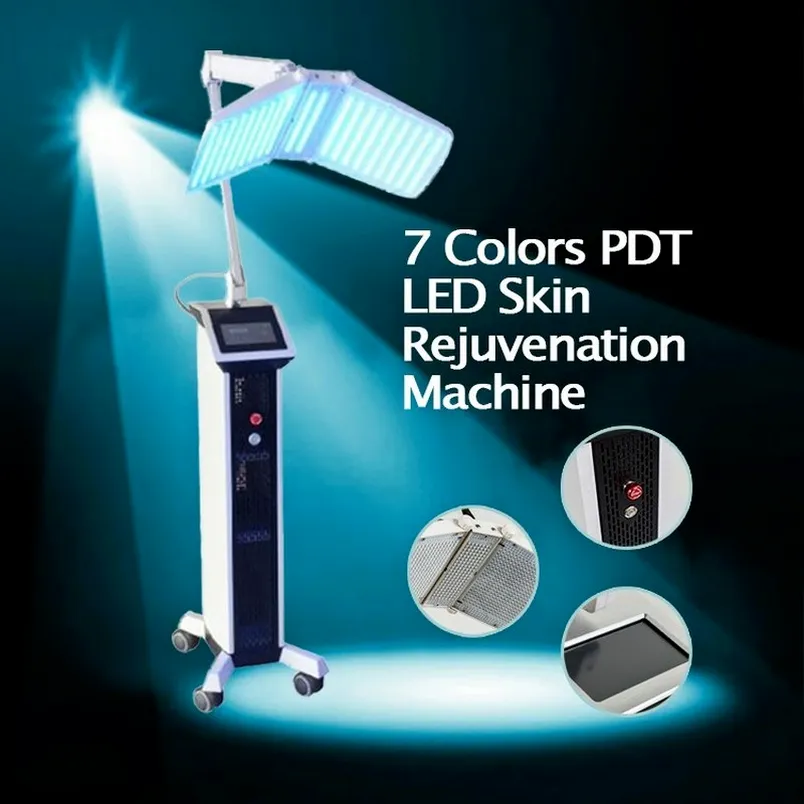 Professionele Bio Licht Therapie Foton Led Huidverjonging Acne Behandeling PDT Gezichtsverzorging Machine Schoonheidssalon Materialen222