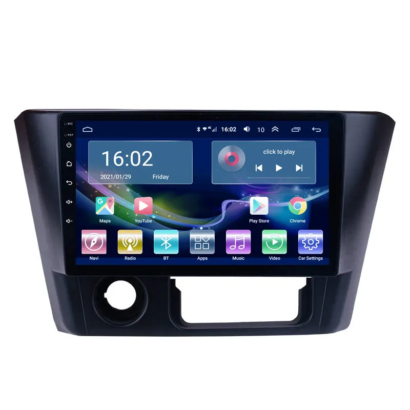 Multimediale di Navigazione Gps Autoradio Android Video Player No-2din per MITSUBISHI LANCER 2014-2016 supporto TV Digitale Carplay