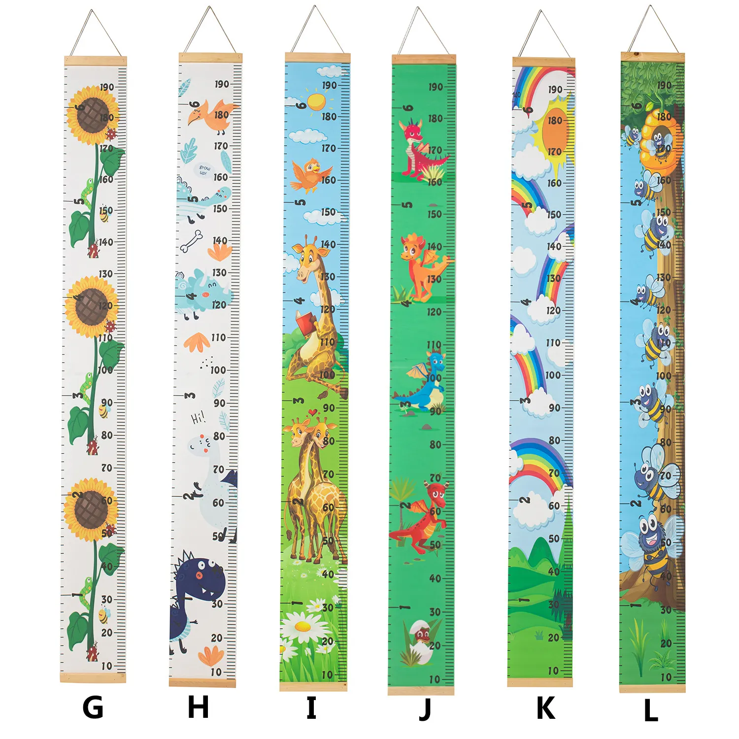 150cm/60 Tape Measures Portable Retractable Ruler Children Height Ruler  Centimeter Inch Roll Tape Camping Sewing Measuring Tool