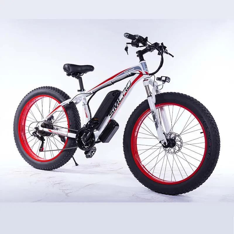 Electric Bicycle EU Quality Level 48V 1000W Motor 13AH Lithium Battery 26 Inch Fat Tire Bike