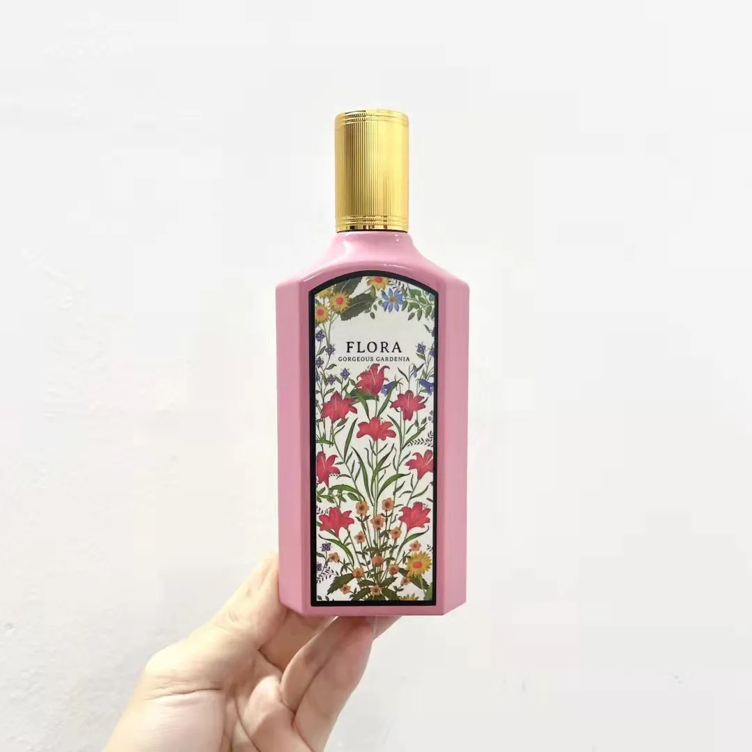 Najnowszy produkt wymarzony kwiat Atrakcyjny zapach Flora Gorgeous Gardenia perfumy dla kobiet 100ml zapach długotrwały zapach dobry spray