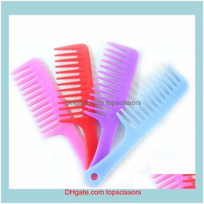 Curly hair special sub - color ordinary large tooth comb large S hairdressing comb hair tools wholesale